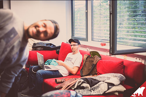 Beide Hosts Knecko und Fabian